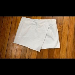 Express white soft dress skort